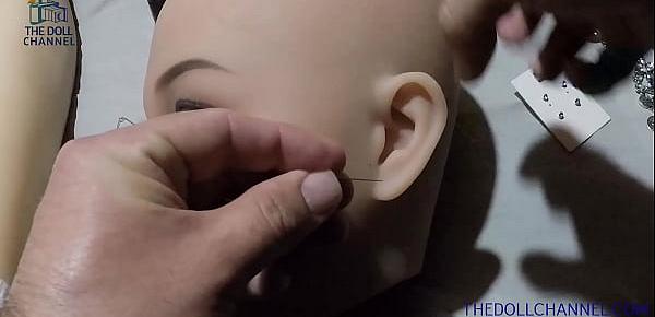  Sex Doll 101 Piercing Doll Ears